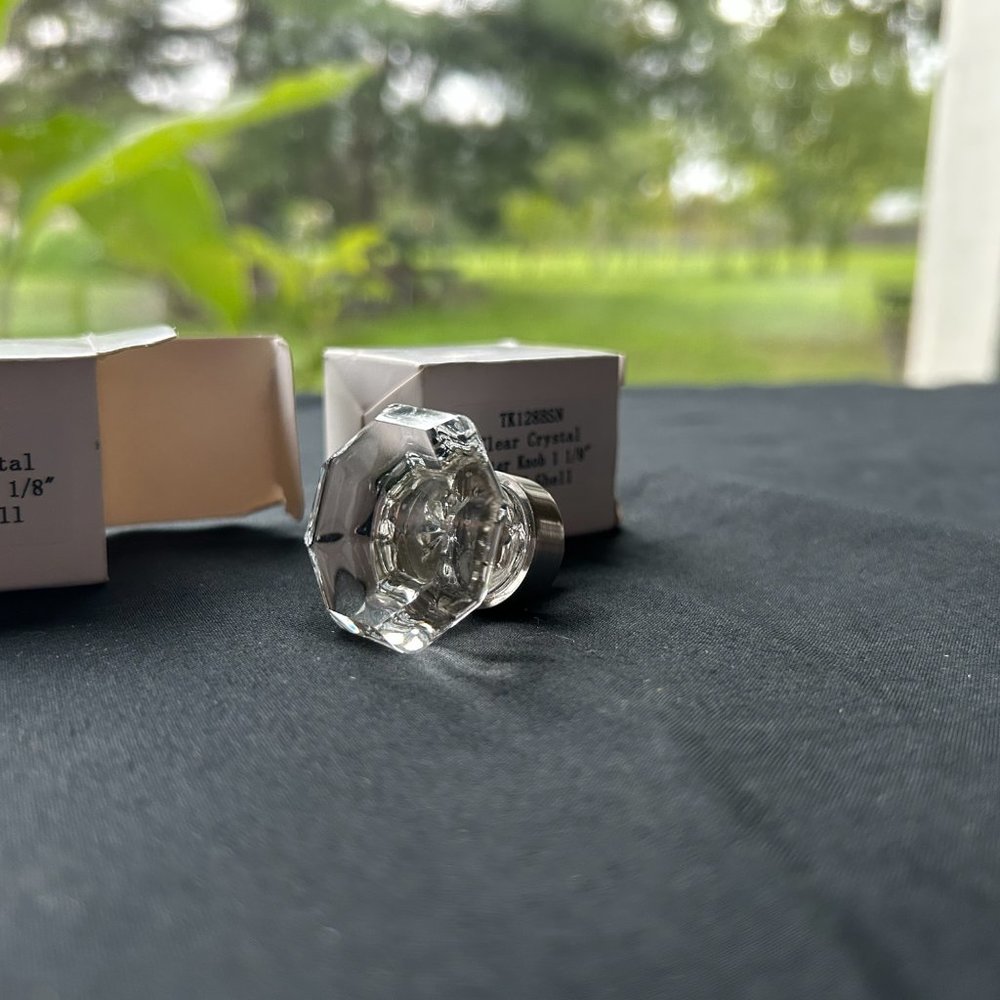 Crystal Knob 2pcs